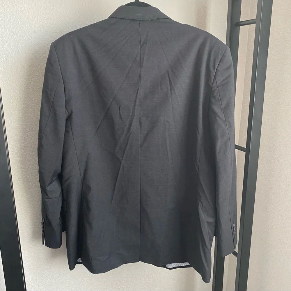 43R Brooks Brothers Explorer Regent Fit Black Mens Sport Coat‎ Blazer